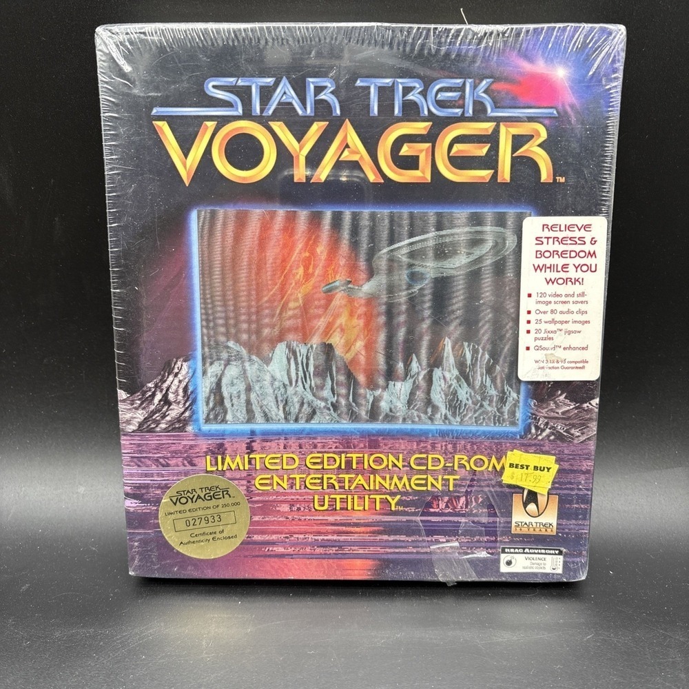 Star Trek Voyager Ltd Edition #016046 Entertainment Utility PC‎
